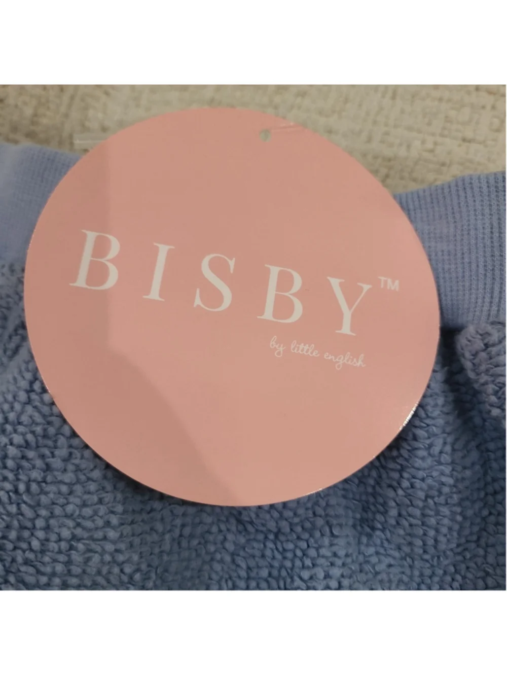 NEW Bisby Little English Toddler Girls Light Blue Terry Skirt Pull On Sz 8